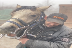 honza s Almiranem u zubaře